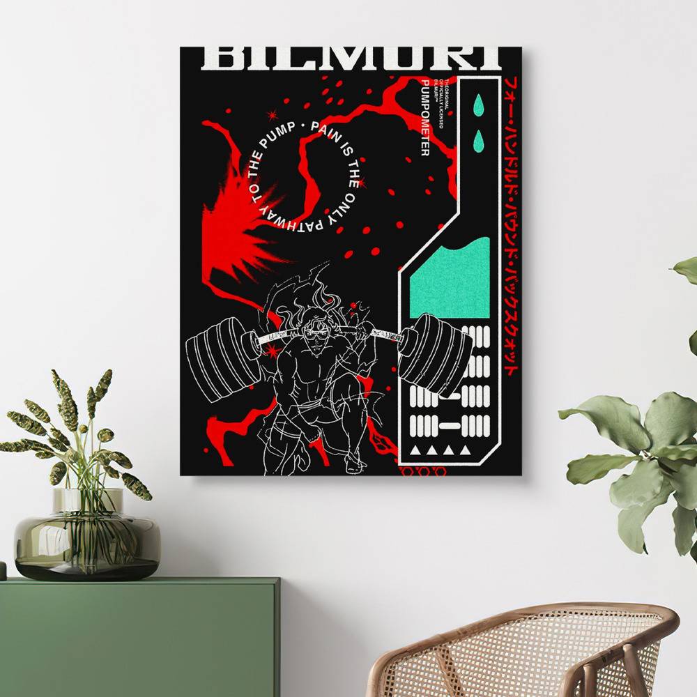 Bilmuri Wall Art Pain by Bilmuri Canvas